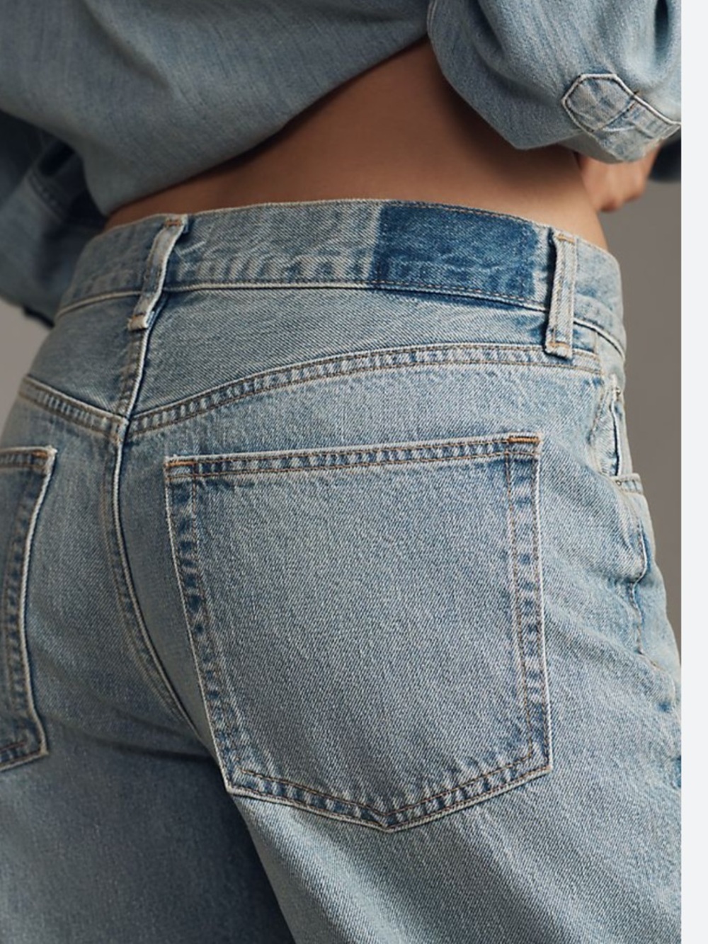 Etica Light Blue Denim Jeans